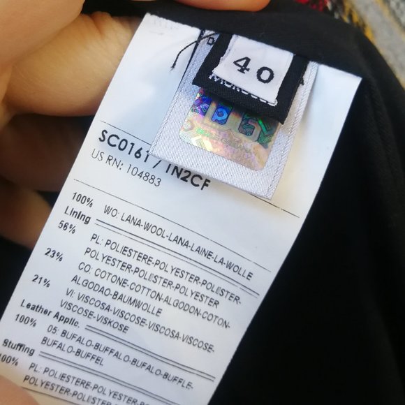 ❤️NWT❤️ Authentic D&G 100% Wool Plaid Coat - Picture 8 of 13